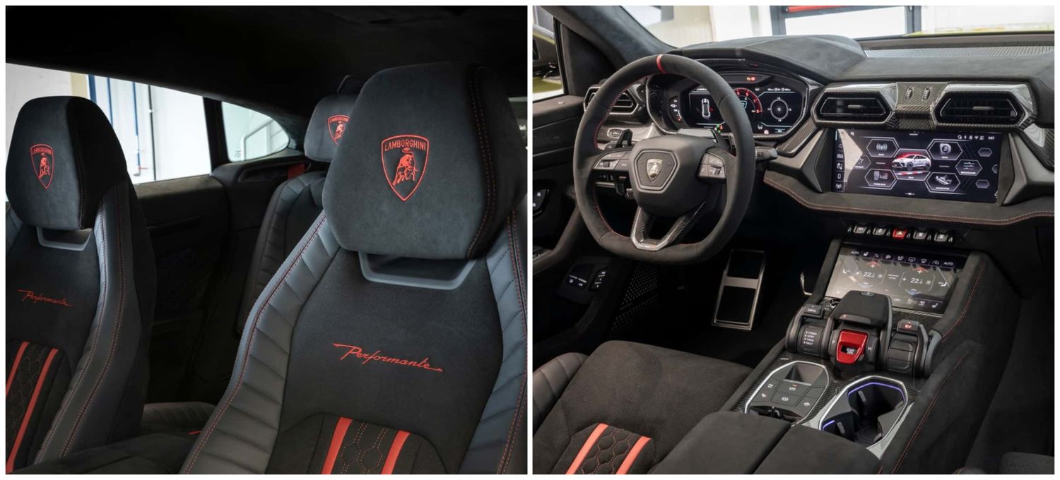 تصميم داخلي لامبورغيني اوروس se performante 2027